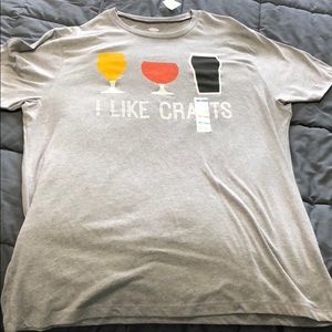 Craft beer T-shirt from old navy